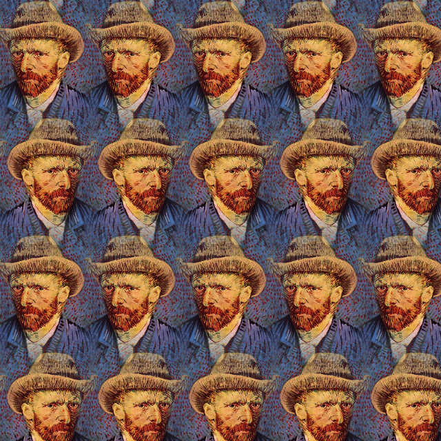 A sample of Documentary Design, Seamless Patterns, Repeating Pattern, Conversational Design, Wallpaper Group PG