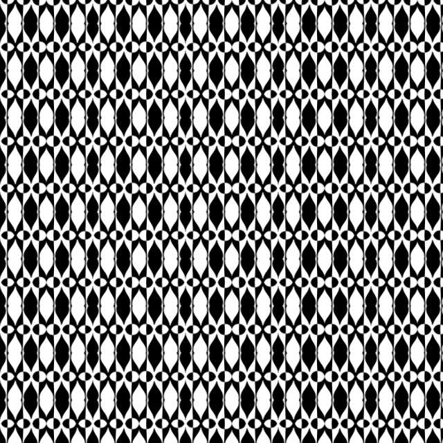 A sample of Wallpaper Group PMM, Counterchange Pattern, Two Color Symmetries