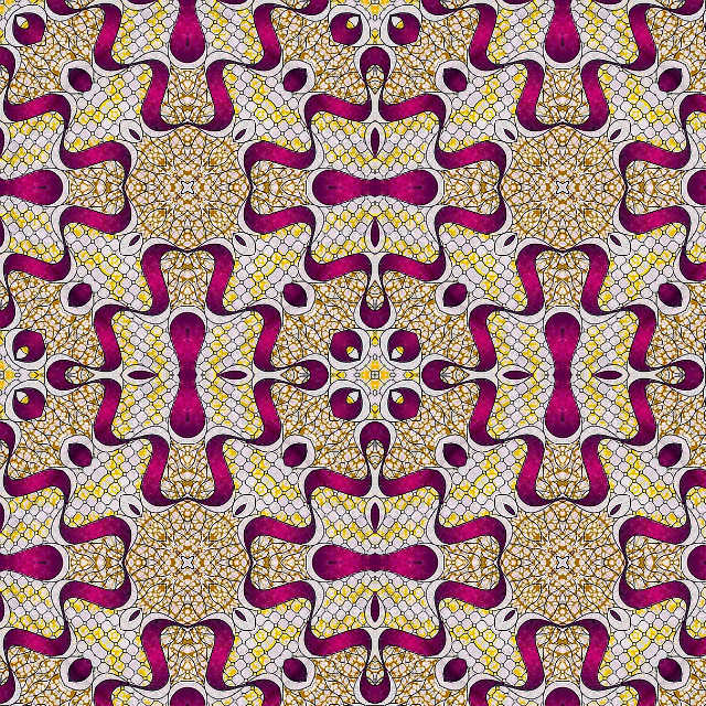 A sample of Wallpaper Group P4M