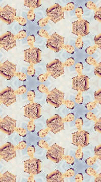 A sample of Wallpaper Group P3M1