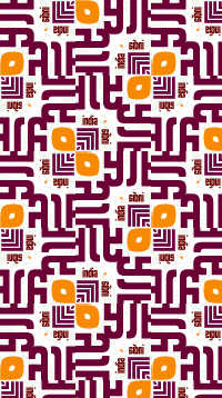 A sample of Repeating Pattern, CAD, Logo Patterns, Geometric Pattern