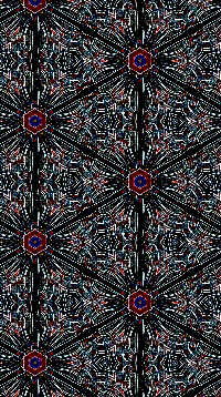 A sample of Wallpaper Group P6M