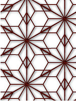 An example of a latticework design