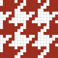 An example of a Shepherd's check design